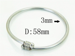 HY Wholesale Bangles Jewelry Stainless Steel 316L Fashion Bangle-HY62B0697JL