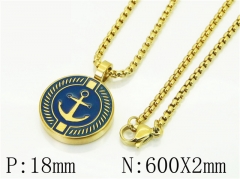 HY Wholesale Necklaces Stainless Steel 316L Jewelry Necklaces-HY41N0151HKE