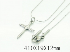 HY Wholesale Necklaces Stainless Steel 316L Jewelry Necklaces-HY12N0617LS