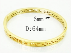 HY Wholesale Bangles Jewelry Stainless Steel 316L Fashion Bangle-HY62B0686HNR