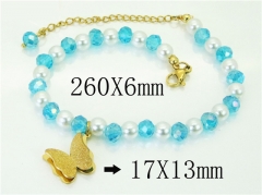 HY Wholesale Jewelry 316L Stainless Steel Earrings Necklace Jewelry Set-HY80B1701ML