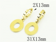 HY Wholesale Earrings 316L Stainless Steel Popular Jewelry Earrings-HY43E0559LZ