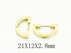 HY Wholesale Earrings 316L Stainless Steel Popular Jewelry Earrings-HY75E0089KY