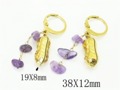 HY Wholesale Earrings 316L Stainless Steel Popular Jewelry Earrings-HY43E0501MW