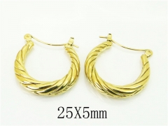 HY Wholesale Earrings 316L Stainless Steel Popular Jewelry Earrings-HY80E0818OL