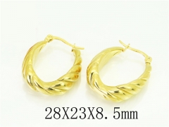 HY Wholesale Earrings 316L Stainless Steel Popular Jewelry Earrings-HY16E0237OE