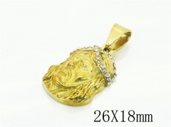 HY Wholesale Pendant Jewelry 316L Stainless Steel Jewelry Pendant-HY15P0609HWW
