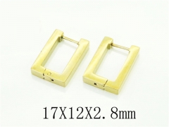 HY Wholesale Earrings 316L Stainless Steel Popular Jewelry Earrings-HY75E0116KC