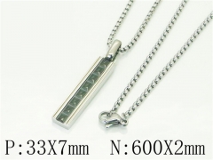 HY Wholesale Necklaces Stainless Steel 316L Jewelry Necklaces-HY41N0235HKF