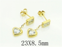 HY Wholesale Earrings 316L Stainless Steel Popular Jewelry Earrings-HY80E0806ML