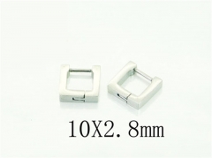 HY Wholesale Earrings 316L Stainless Steel Popular Jewelry Earrings-HY75E0204BJL