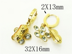 HY Wholesale Earrings 316L Stainless Steel Popular Jewelry Earrings-HY43E0620MQ