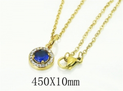 HY Wholesale Necklaces Stainless Steel 316L Jewelry Necklaces-HY15N0181RMJ