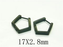 HY Wholesale Earrings 316L Stainless Steel Popular Jewelry Earrings-HY75E0177KF
