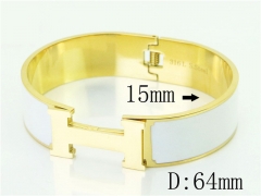 HY Wholesale Bangles Jewelry Stainless Steel 316L Fashion Bangle-HY80B1747HMW