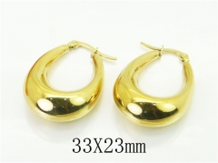 HY Wholesale Earrings 316L Stainless Steel Popular Jewelry Earrings-HY32E0449HJS
