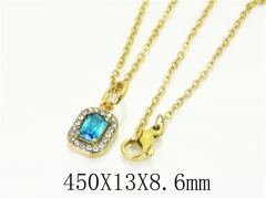 HY Wholesale Necklaces Stainless Steel 316L Jewelry Necklaces-HY15N0218AMJ
