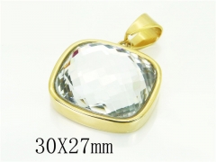 HY Wholesale Pendant Jewelry 316L Stainless Steel Jewelry Pendant-HY15P0613HNA