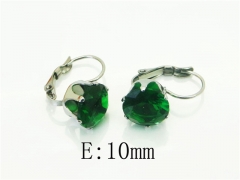 HY Wholesale Earrings 316L Stainless Steel Popular Jewelry Earrings-HY21E0160SIN