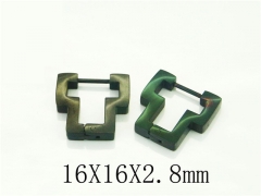 HY Wholesale Earrings 316L Stainless Steel Popular Jewelry Earrings-HY75E0154KV