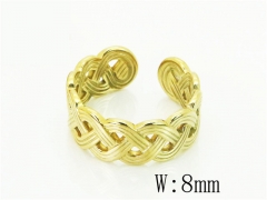 HY Wholesale Rings Jewelry Stainless Steel 316L Rings-HY80R0016QKL