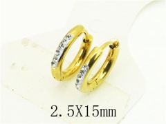HY Wholesale Earrings 316L Stainless Steel Popular Jewelry Earrings-HY72E0081IL