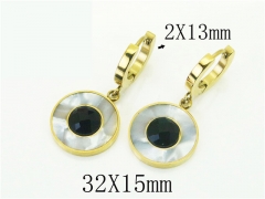 HY Wholesale Earrings 316L Stainless Steel Popular Jewelry Earrings-HY43E0542MQ