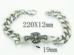 HY Wholesale Bracelets 316L Stainless Steel Jewelry Bracelets-HY22B0521ILE