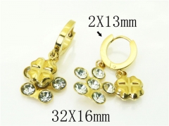 HY Wholesale Earrings 316L Stainless Steel Popular Jewelry Earrings-HY43E0611MD