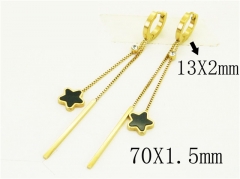 HY Wholesale Earrings 316L Stainless Steel Popular Jewelry Earrings-HY24E0109HIE