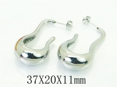 HY Wholesale Earrings 316L Stainless Steel Popular Jewelry Earrings-HY16E0204ND