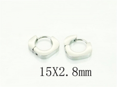 HY Wholesale Earrings 316L Stainless Steel Popular Jewelry Earrings-HY75E0206CJL