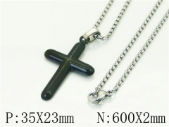 HY Wholesale Necklaces Stainless Steel 316L Jewelry Necklaces-HY41N0227PE