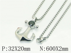 HY Wholesale Necklaces Stainless Steel 316L Jewelry Necklaces-HY41N0230HAA