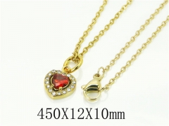 HY Wholesale Necklaces Stainless Steel 316L Jewelry Necklaces-HY15N0196YMJ