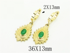 HY Wholesale Earrings 316L Stainless Steel Popular Jewelry Earrings-HY43E0539OA