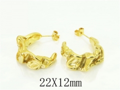 HY Wholesale Earrings 316L Stainless Steel Popular Jewelry Earrings-HY16E0214OX