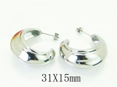 HY Wholesale Earrings 316L Stainless Steel Popular Jewelry Earrings-HY16E0230NF