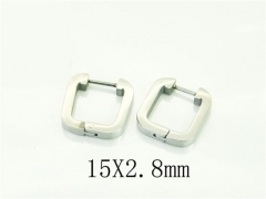 HY Wholesale Earrings 316L Stainless Steel Popular Jewelry Earrings-HY75E0203DJL