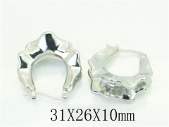 HY Wholesale Earrings 316L Stainless Steel Popular Jewelry Earrings-HY16E0240NW