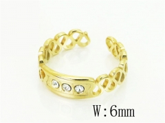 HY Wholesale Rings Jewelry Stainless Steel 316L Rings-HY80R0022SKL