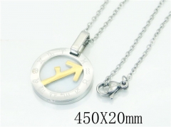 HY Wholesale Necklaces Stainless Steel 316L Jewelry Necklaces-HY74N0177AOO
