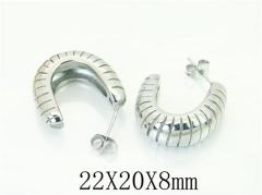 HY Wholesale Earrings 316L Stainless Steel Popular Jewelry Earrings-HY16E0201ND