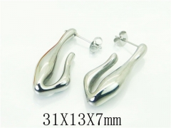 HY Wholesale Earrings 316L Stainless Steel Popular Jewelry Earrings-HY16E0203NG