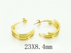 HY Wholesale Earrings 316L Stainless Steel Popular Jewelry Earrings-HY30E1544KD