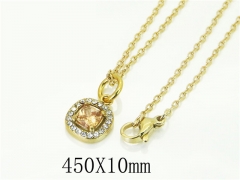 HY Wholesale Necklaces Stainless Steel 316L Jewelry Necklaces-HY15N0185VMJ
