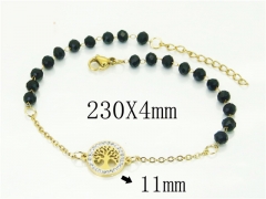 HY Wholesale Bracelets 316L Stainless Steel Jewelry Bracelets-HY24B0198PO
