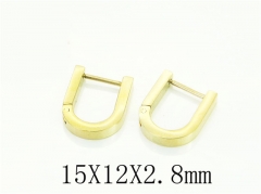 HY Wholesale Earrings 316L Stainless Steel Popular Jewelry Earrings-HY75E0138KE
