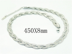 HY Wholesale Necklaces Stainless Steel 316L Jewelry Necklaces-HY53N0139NL
