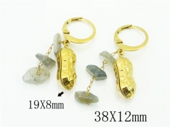 HY Wholesale Earrings 316L Stainless Steel Popular Jewelry Earrings-HY43E0502MA